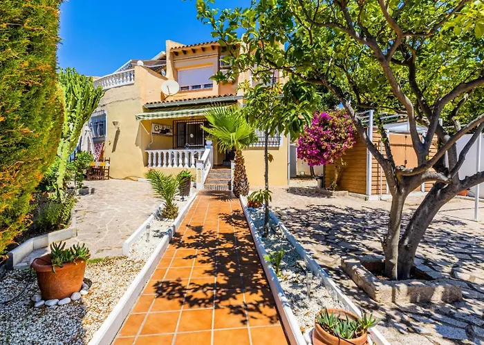 Сasa de vacaciones Paraíso Familiar En Marisol Park Con Piscina, Tenis Y Parking *